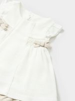 Abito cerimonia con culotte neonata Abito con Culotte per Neonata Mayoral New Born - Eleganza e Comfort