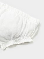 Abito cerimonia con culotte neonata Abito con Culotte per Neonata Mayoral New Born - Eleganza e Comfort