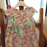 Abito manica corta Unicorno Abito in jersey stretch - stampa Unicorno. Made in Italy Ultime Taglie Mousse Bambina Primavera/Estate Unicorno