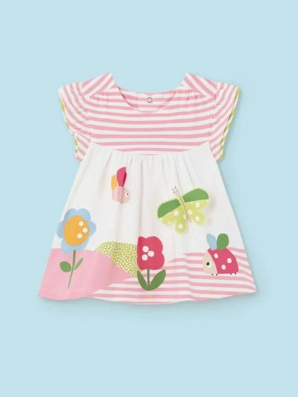 Abito neonata Vestito Neonata in Jersey Stretch 0-18 Mesi Mayoral New Born