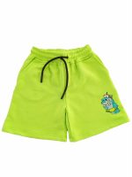 Bermuda felpa bambino Save Shark Bermuda Bambino Mousse Kids - Stampa Squalo Save Shark - Comfort e Stile Made in Italy Made in Italy Mousse Bambino Primavera/Estate