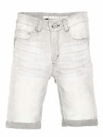 BERMUDA JEANS DEALE Bermuda in denim, modello cinque tasche con elastico interno per regolazione vita.