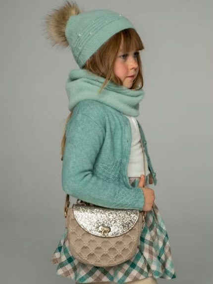 Borsetta glitter bambina Borsa per Bambina in Velluto con Glitter - Mayoral Accessorio Elegante e Comodo
