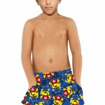 Boxer mare bimbo Pikamario Boxer Mare Bambino Mousse Kids – Stampa Pikamario All Over