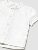 Camicia a manica corta neonato Camicia a Manica Corta per Neonato Mayoral New Born - Stile e Comfort Naturale