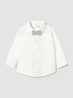 Camicia a manica lunga con papillon neonato Camicia a Maniche Lunghe con Papillon per Neonato Mayoral New Born