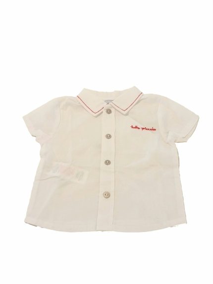 CAMICIA BABY M/CORTA Camicia - 100% cotone - a manica corta con colletto profilato.