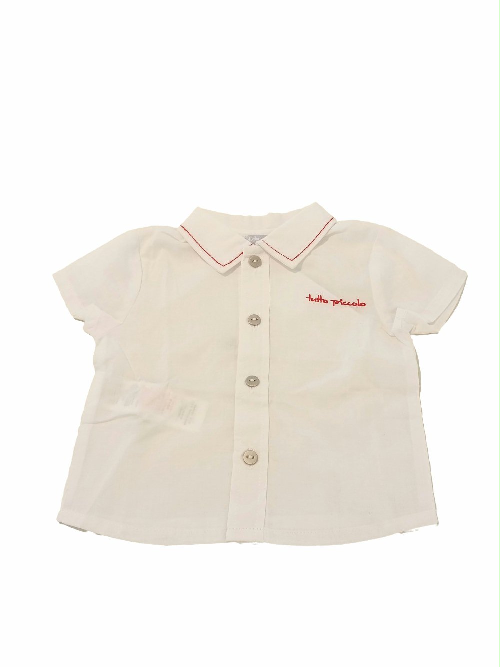 CAMICIA BABY M/CORTA 9102S16 00 CAMICIA BABY M/CORTA Camicia - 100% cotone - a manica corta con colletto profilato.
