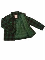 Camicia m/lunga Outside Camicia imbottita, fantasia quadri. Adatta anche come giubbino di mezza stagione.