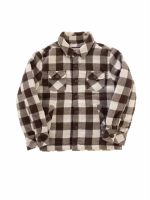Camicia m/lunga Outside Camicia imbottita, fantasia quadri. Adatta anche come giubbino di mezza stagione.