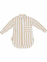 Camicia ragazza Camicia Over Lù-Lù - Stile Casual Chic per Ragazze alla Moda Made in Italy