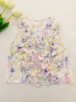 Camicia ragazza Camicia Floreale Miss Grant - Stile Sofisticato per Piccole Fashioniste Cerimonia Chic
