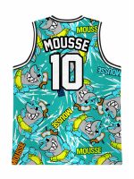Canotta bambino Save Shark Canotta Basket Bambino Mousse Kids - Fantasia Save Shark Made in Italy Mousse Bambino Primavera/Estate