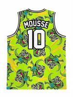 Canotta bambino T.Rock Canotta Basket Bambino Mousse Kids - Fantasia Dinosauro T.Rock Made in Italy Mousse Bambino Primavera/Estate
