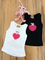 Canotta ragazza Canotta Pantera Rosa con Schiena Aperta - Stile Fashion per Ragazze Made in Italy Pantera Rosa