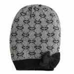 CAPPELLO CON FIOCCO SARABANDA - Cappello con intarsi in lurex e decoro fiocco.