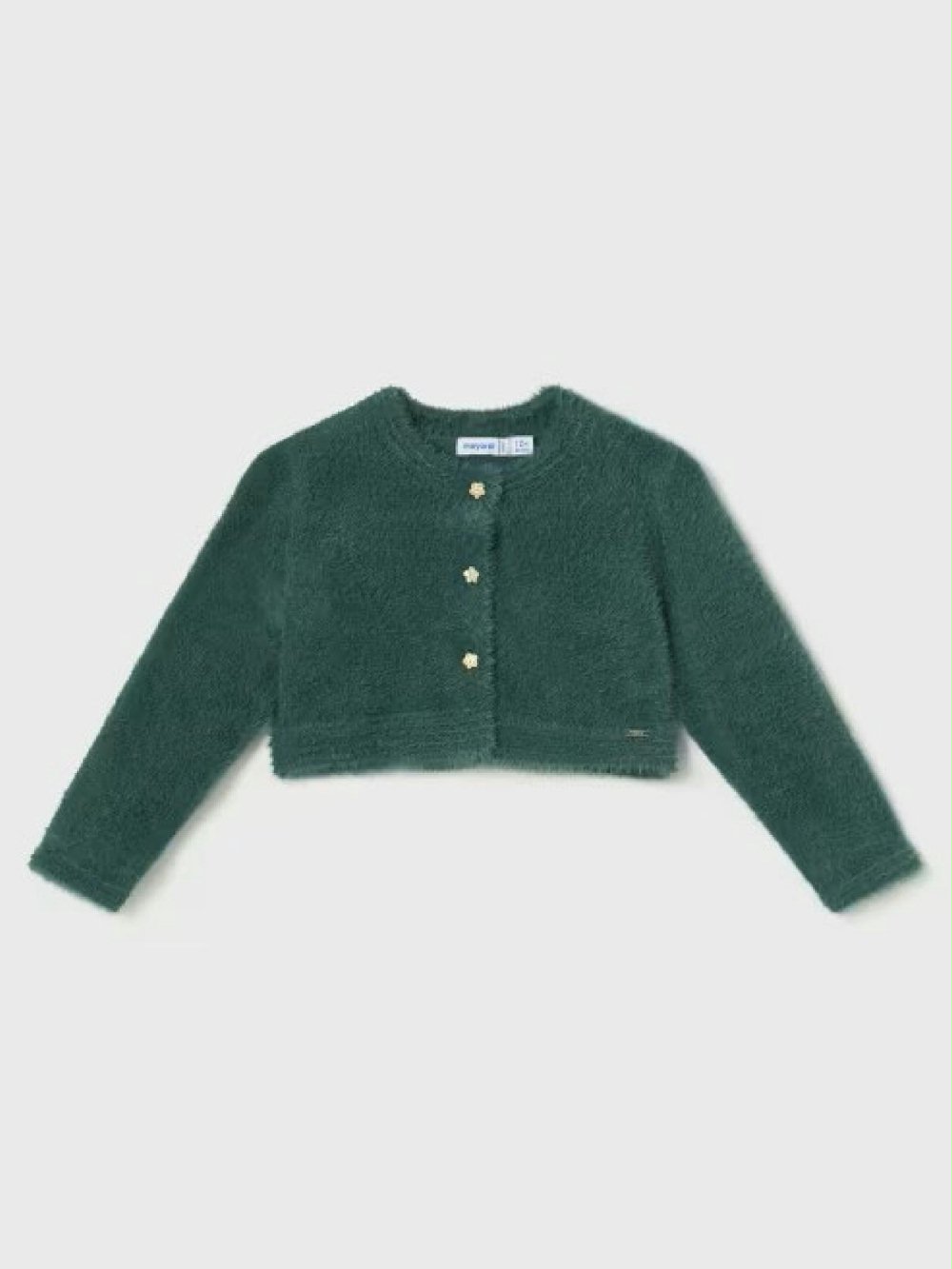 Cardigan corto bimba 2.325_084 00 Cardigan corto bimba Cardigan Neonata con Bottoni Decorativi - Caldo e Raffinato per Occasioni Speciali