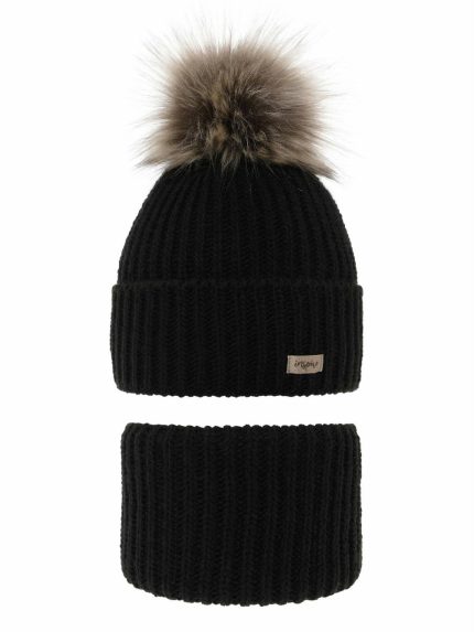 Completo berretto e scaldacollo bambina Willow Completo cappello e collo bambina