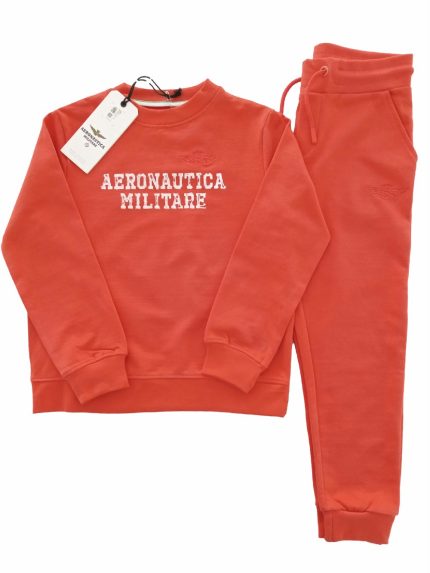 Completo due pezzi felpa AM Aeronautica Militare - Completo Felpa e Pantaloni Bambino e Ragazzo: Stile e Comfort Ispirati alle Frecce Tricolori Streetwear Frecce Tricolori