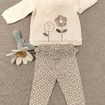 Completo due pezzi neonata Completo Neonata con Felpina Stampata e Leggings Elasticizzati - Mayoral