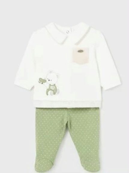 Completo due pezzi neonato Completo Due Pezzi Neonato 0-18 Mesi Mayoral New Born in Jersey Stretch