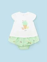 Completo gonna tulle neonata Completo Neonata Mayoral New Born - T.Shirt Stampata e Gonna in Tulle