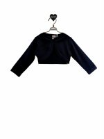 COPRISPALLE BABY COTONE ATIVO KIDS - Coprispalle con allacciatura a bottone e motivo rouches allo scollo, colori diversi. Taglie 6/36 mesi.