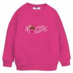 Felpa girocollo bimba Arthur Felpa Girocollo Bambina con Stampa Barboncino Arthur - Mousse Kids Mousse bambina AI24 Arthur