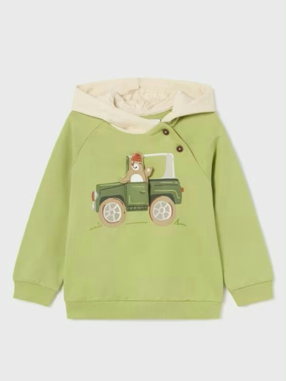 Felpa girocollo bimbo 2.460 00 Felpa girocollo bimbo Felpa Girocollo con Cappuccio| Look Giornaliero Allegro