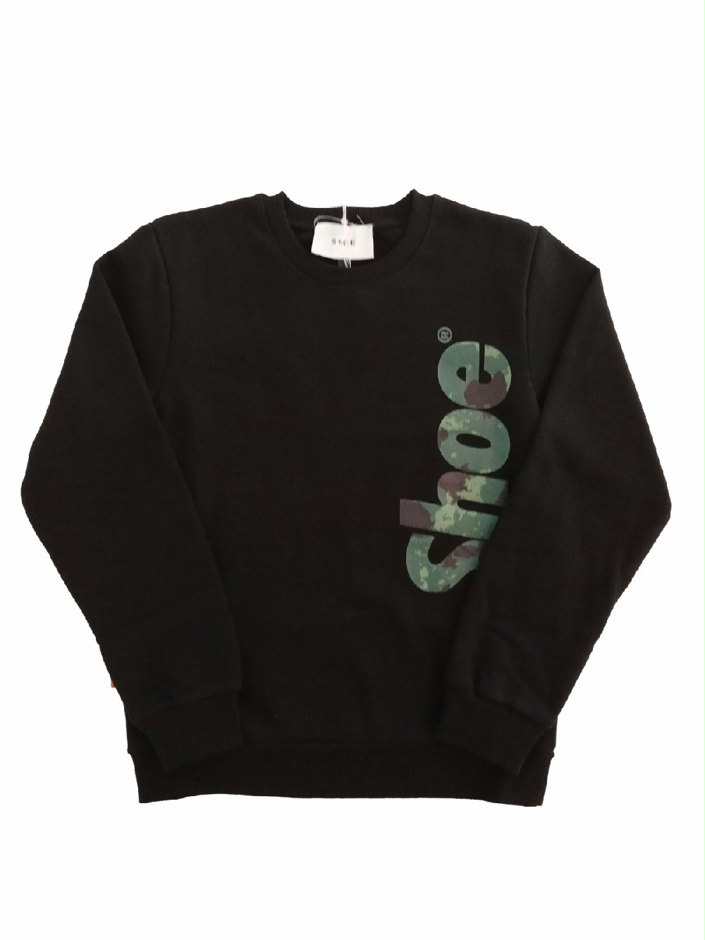 Felpa girocollo ragazzo Glen GLEN 00 Felpa girocollo ragazzo Glen Felpa girocollo per ragazzo -100% cotone garzato invernale - logo verticale in fantasia camouflage.
