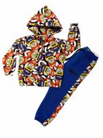 Felpa zip bimbo Supermini Felpa Full Zip con Cappuccio Super Mario - Mousse Kids Super Mario