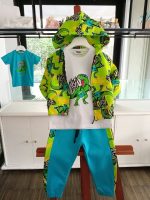 Felpa zip bimbo T.Rock Felpa Stampata Dinosauro T.Rock - Mousse Kids