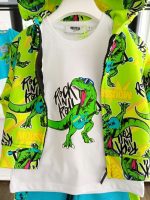 Felpa zip bimbo T.Rock Felpa Stampata Dinosauro T.Rock - Mousse Kids
