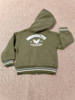 Felpa zip bimbo Felpa stile college per bimbo - Calda e comoda per look "da grande"
