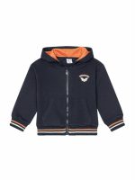 Felpa zip bimbo Felpa stile college per bimbo - Calda e comoda per look "da grande"