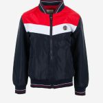 GIUBBINO ANTIVENTO COLOR BLOCK ATIVO KIDS - Giubbino antivento color block, taglie 4/16 anni.