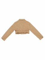 Giubbino ragazza Giubbino Corto Lù-Lù - Giacca Stile Casual Chic per Ragazze alla Moda Made in Italy