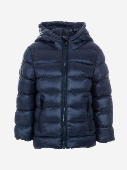 Giubbotto bimbo Ativo Kids - giubbotto imbottito bimbo 6/36 mesi con cappuccio