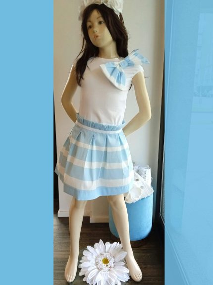 Gonna ragazza Gonna a Pieghe Piatte - Design Raffinato Made in Italy Made in Italy