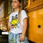 Gonna tulle Ape Gonna Bambina in Tulle con Stampa Ape - Mousse Kids Made in Italy Mousse Bambina Primavera/Estate