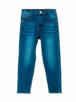 Jeans bimba Essence of Nature Jeans bambina slim fit, modello cinque tasche.