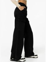 Jeans cargo ragazza Debbie Jeans Cargo TIFFOSI per Ragazza - Gamba Larga e Stile Sportivo Ragazza Teen Autunno/Inverno