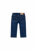 Jeans cintura elastica bimbo Jeans cinque tasche bimbo in denim stretch con vita elastica