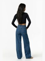 Jeans ragazza Evie Jeans Ragazza TIFFOSI - Design a Gamba Larga per Look Casual e Sportivi Ragazza Teen Autunno/Inverno