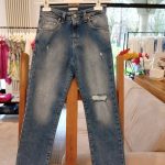 Jeans ragazza Jeans Elasticizzato Tendenza Denim per Ragazze Made in Italy
