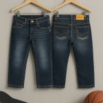 Jeans ragazzo Ativo Kids Junior - Jeans modello cinque tasche in denim stretch Back to School
