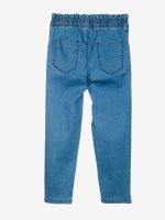 Jeans regular fit Jeans con elastico in vita e quattro tasche. Si allaccia sul davanti con due semplici bottoni e una chiusura con zip. Vestibilità regolare.
