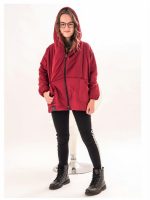 KIMONO BASIC KIMONORAIN - Capospalla unisex reversibile in materiale tecnico waterproof, bretelle interne per trasporto a zaino. Colori antracite/verde oliva/rosso taglie da 6 a 16 anni.