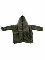 KIMONO BASIC KIMONORAIN - Capospalla unisex reversibile in materiale tecnico waterproof, bretelle interne per trasporto a zaino. Colori antracite/verde oliva/rosso taglie da 6 a 16 anni.