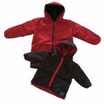 KIMONO BASIC BABY KIMONORAIN - Capospalla unisex reversibile in materiale tecnico waterproof. Leggero, morbido e caldo.Taglie da 6m a 2/3 anni.